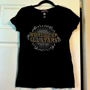 World Cup All Stars Cheer T Shirt XL